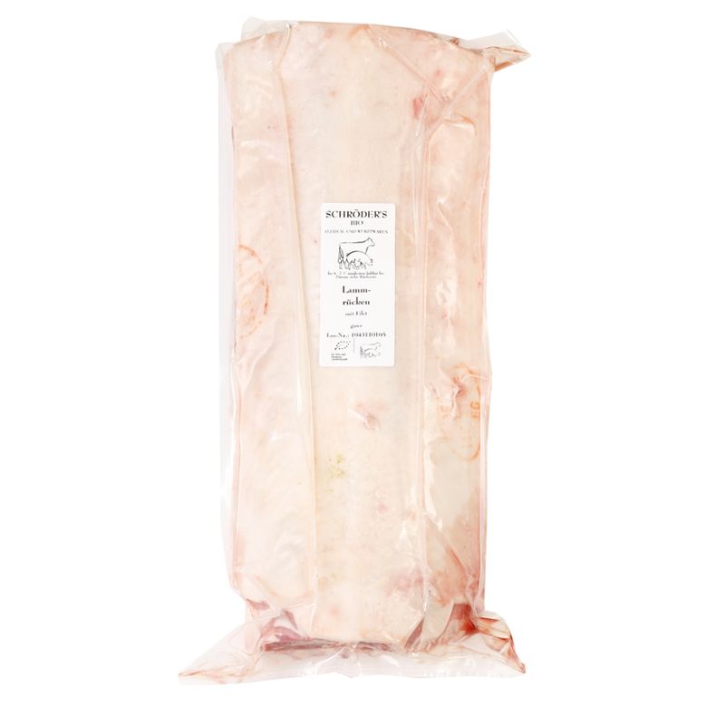 Schröder's Bio Fleisch- und Wurstwaren Lammrücken mit Filet - Produktbild