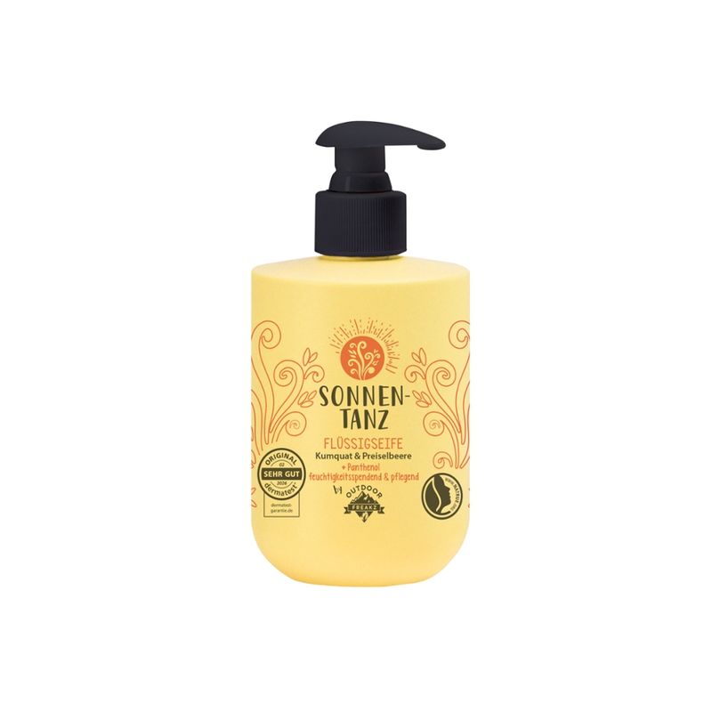 Outdoor Freakz Handseife Sonnentanz Kumquat und Preiselbeere - Produktbild