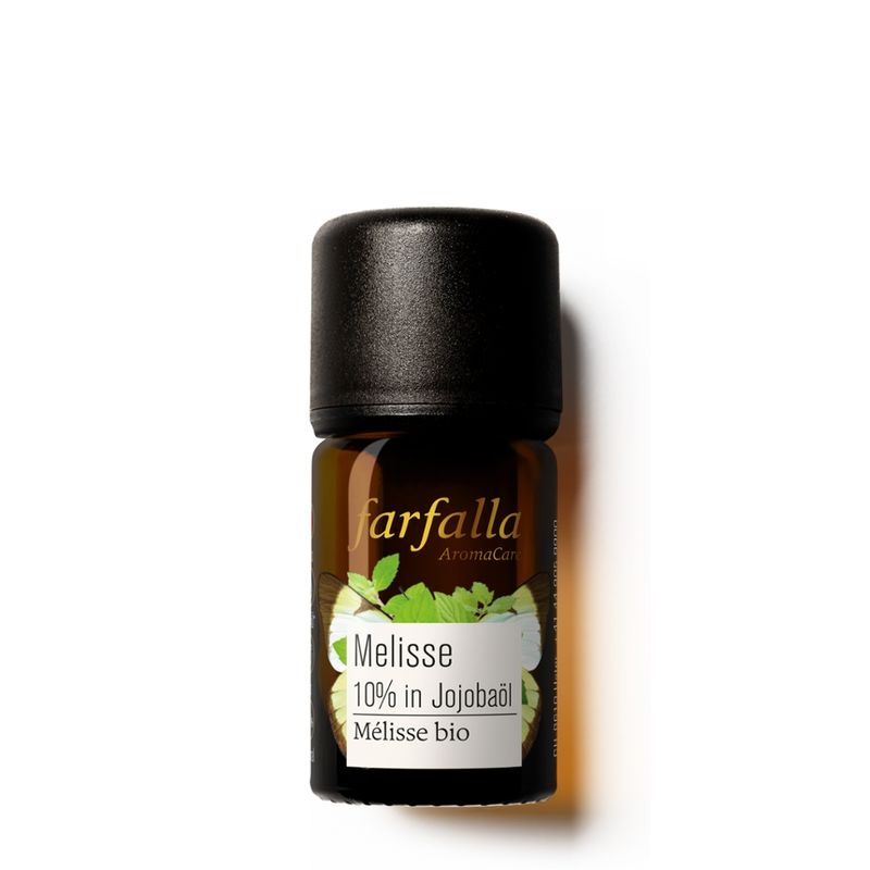 farfalla Melisse 10% (90% Jojobaöl) bio Grand Cru, 5ml - Produktbild