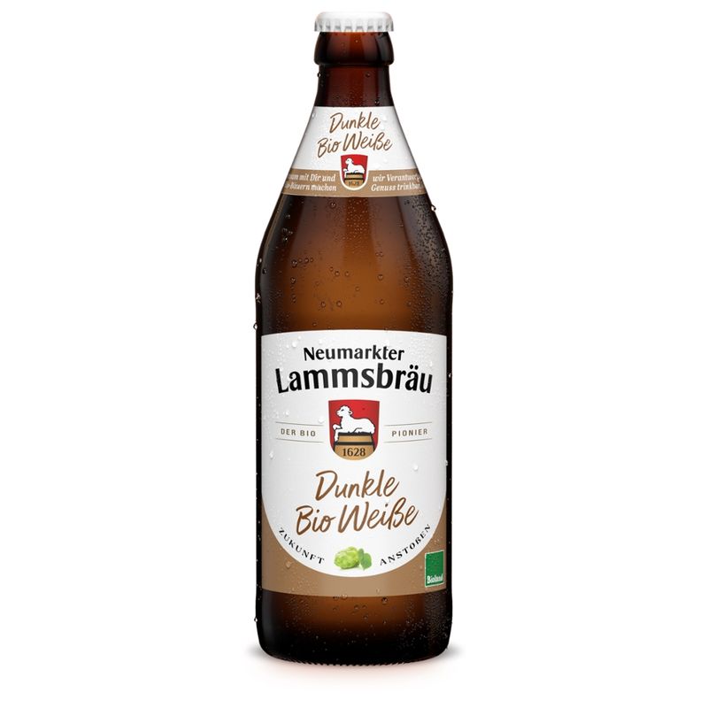 Neumarkter Lammsbräu Neumarkter Lammsbräu Dunkle Bio Weiße 0,5l - Produktbild
