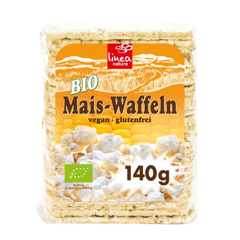 Linea Natura Maiswaffel, dünn & rechteckig - Produktbild