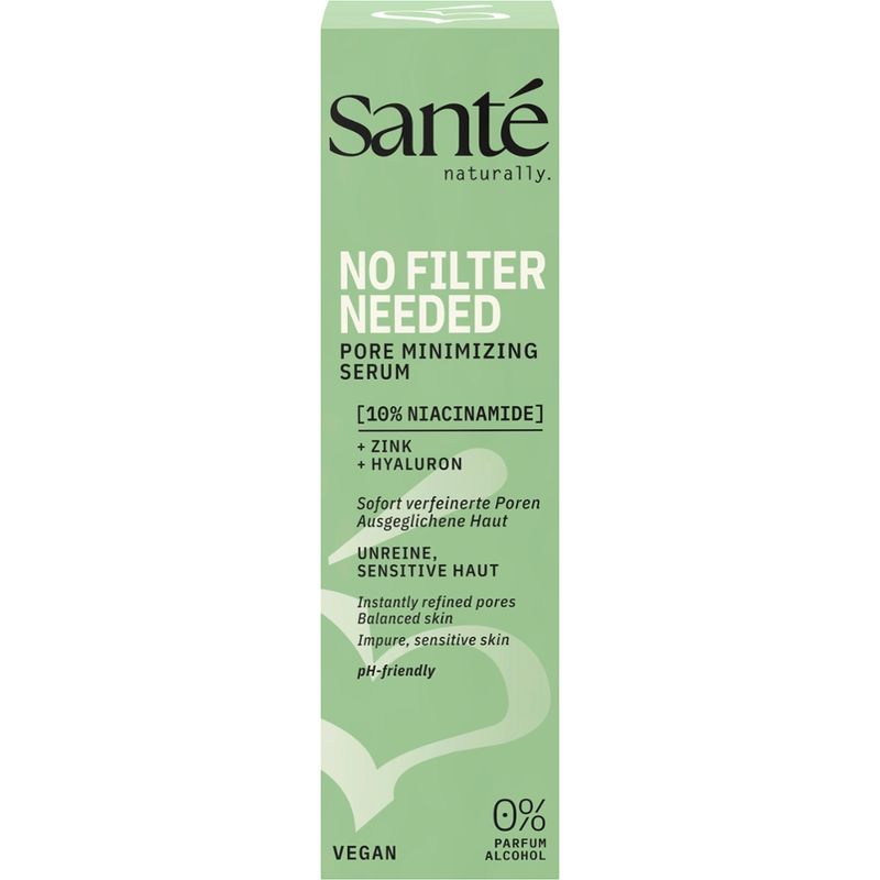 Sante Santé naturally. No Filter Needed Pore Minimizing Serum - Produktbild