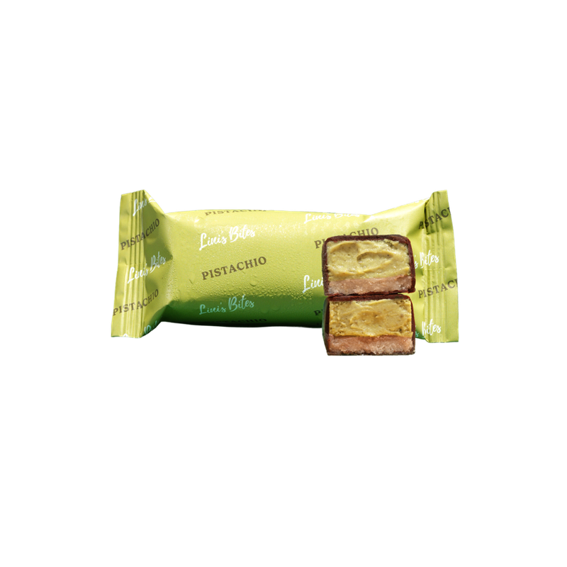 Lini's Bites Bio Ice Cream Bars - Pistachio (4er Box) - Produktbild