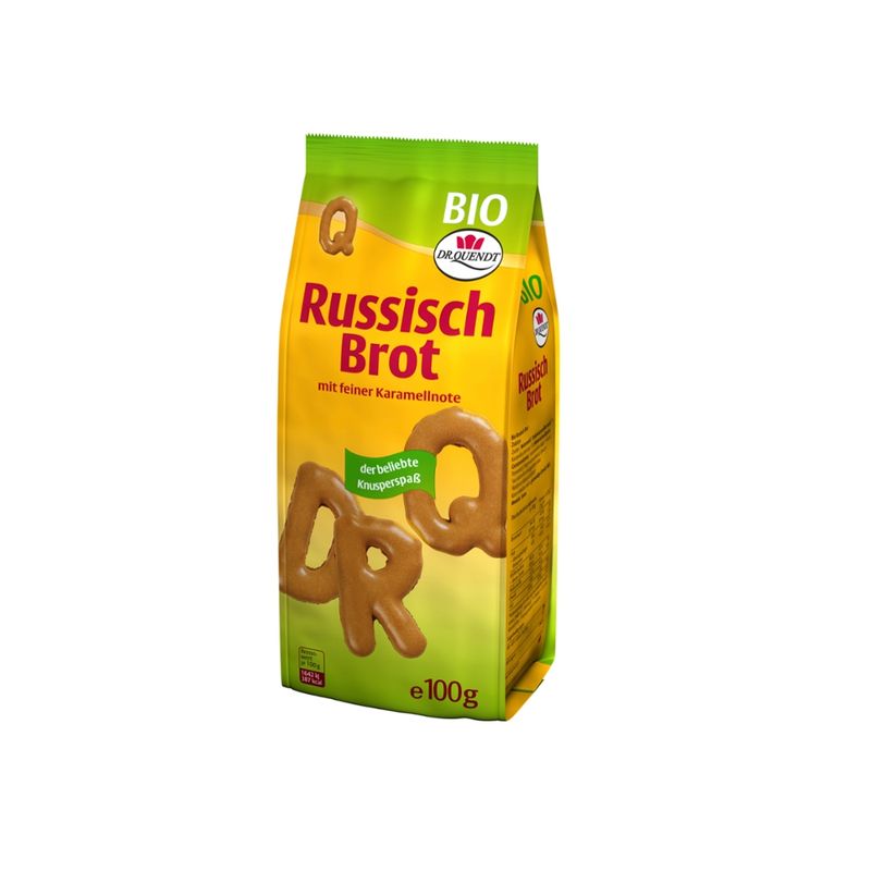 Dr. Quendt  Bio Russisch Brot 100 g - Produktbild
