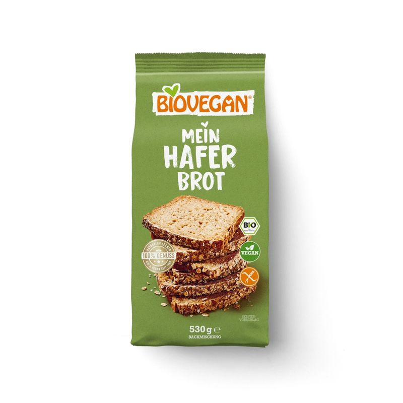 Biovegan Mein Haferbrot, BIO glutenfrei - Produktbild