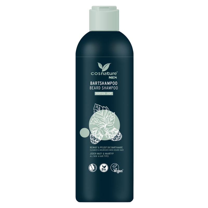 Cosnature  Bartshampoo Hopfen - Produktbild