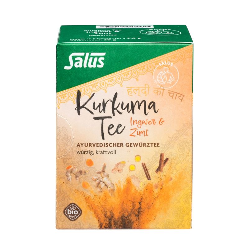 Salus® Kurkuma Tee Ingwer & Zimt bio 15FB - Produktbild