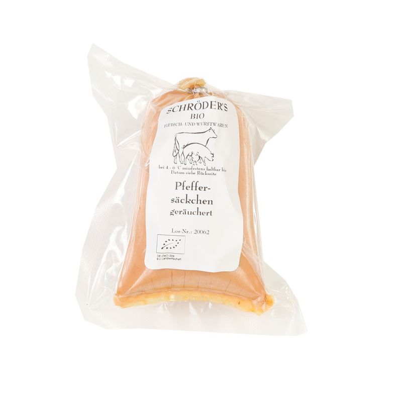 Schröder's Bio Fleisch- und Wurstwaren Pfeffersäckchen 150 g - Produktbild
