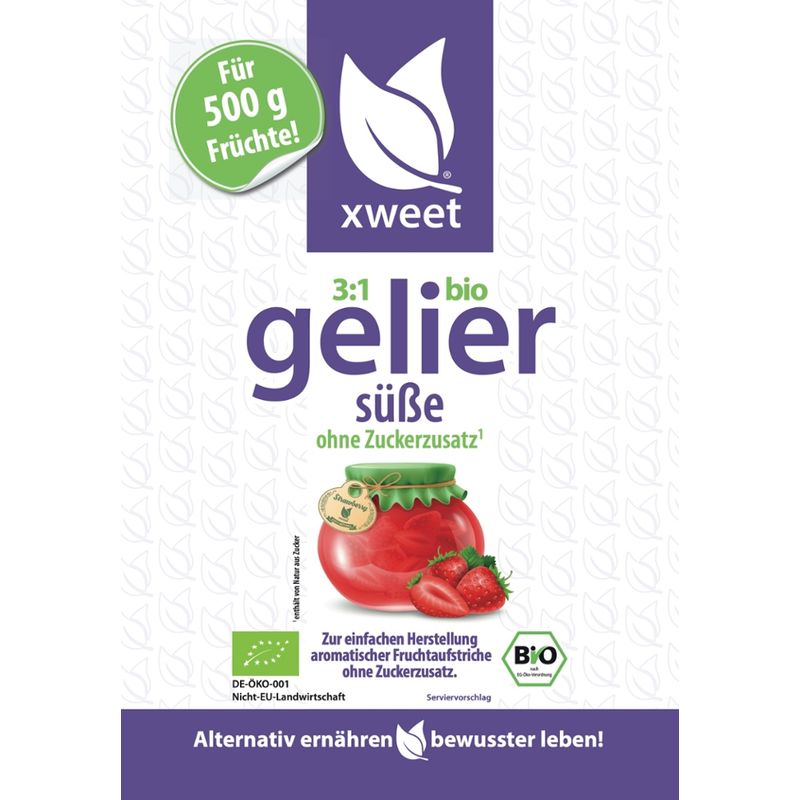 xweet bio gelier süße - Produktbild