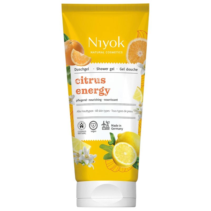 Niyok citrus energy Duschgel - Produktbild