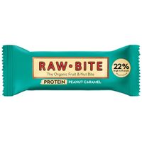 Raw Bite Protein Peanut Caramel Riegel 45g - Produktbild