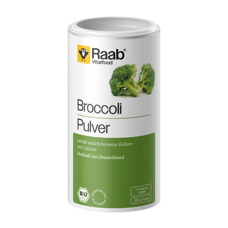 Raab Vitalfood BIO Broccoli Pulver - Produktbild
