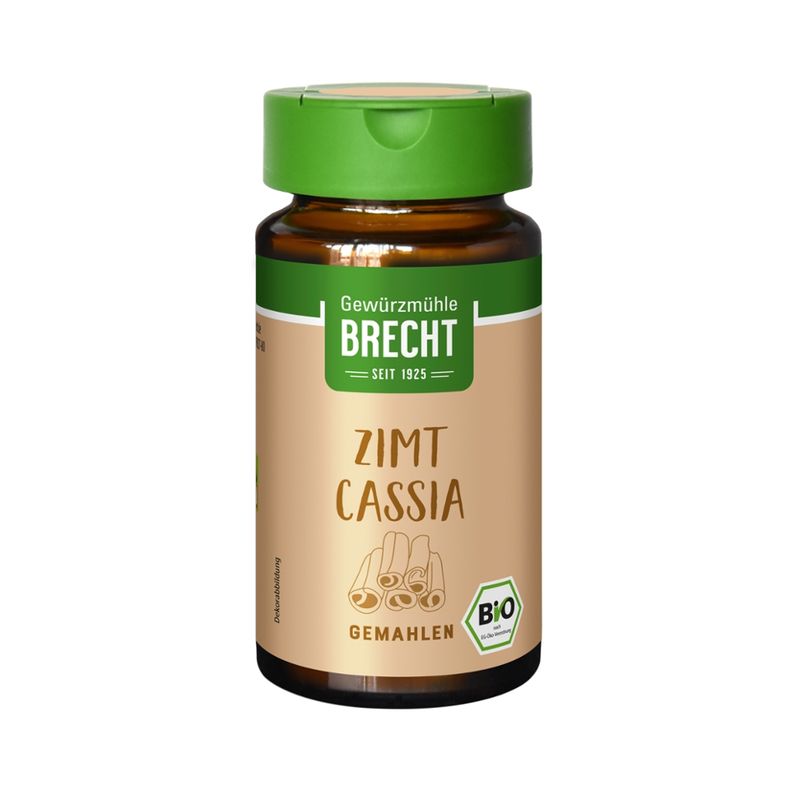 Gewürzmühle Brecht Zimt Cassia gemahlen - Glas - Produktbild