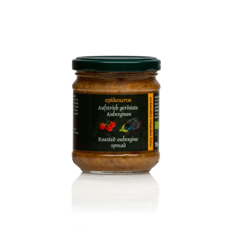 EPIKOUROS Aufstrich geröstete Auberginen - Produktbild