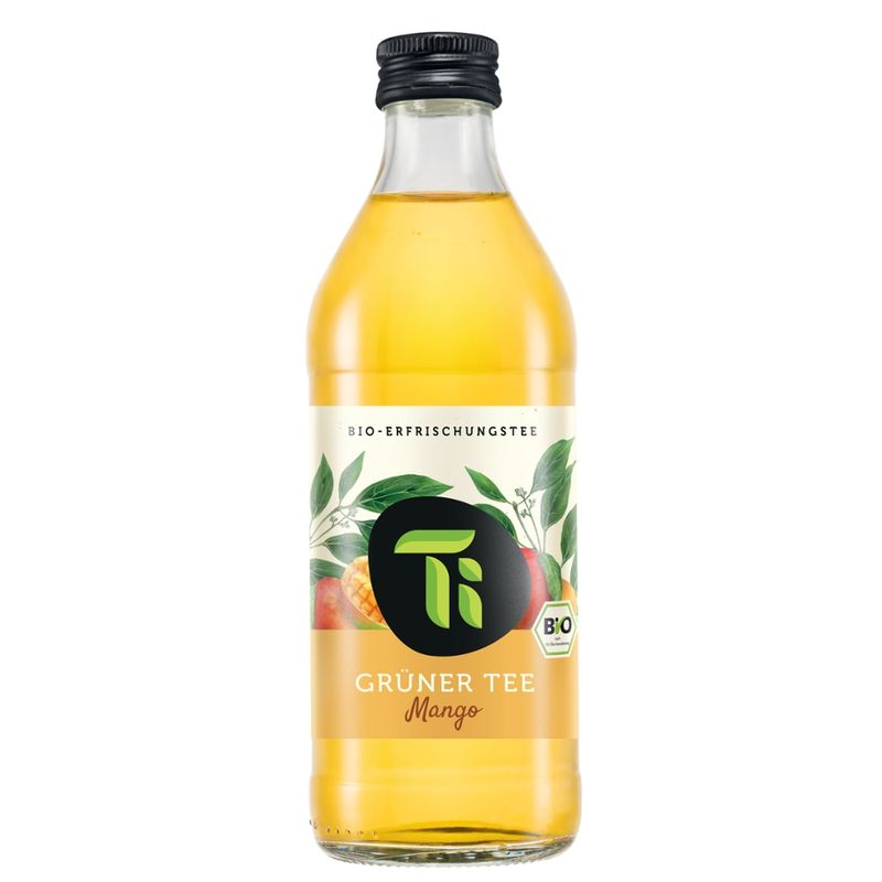Ti Ti Grüner Tee Mango 24x0,33 Mehrweg Kasten - Produktbild