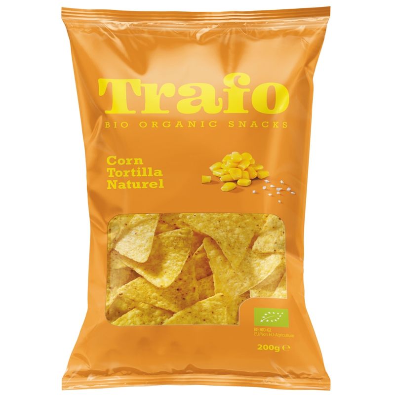 Trafo Tortilla Chips Naturel 10x200G - Produktbild