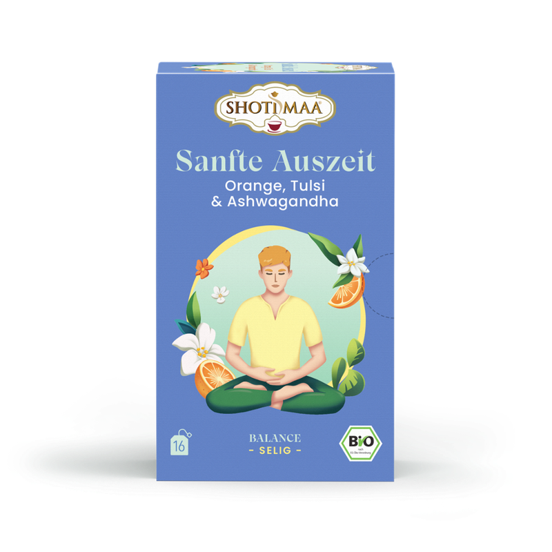 Shoti Maa Sanfte Auszeit - Orange, Tulsi, Ashwagandha - Produktbild