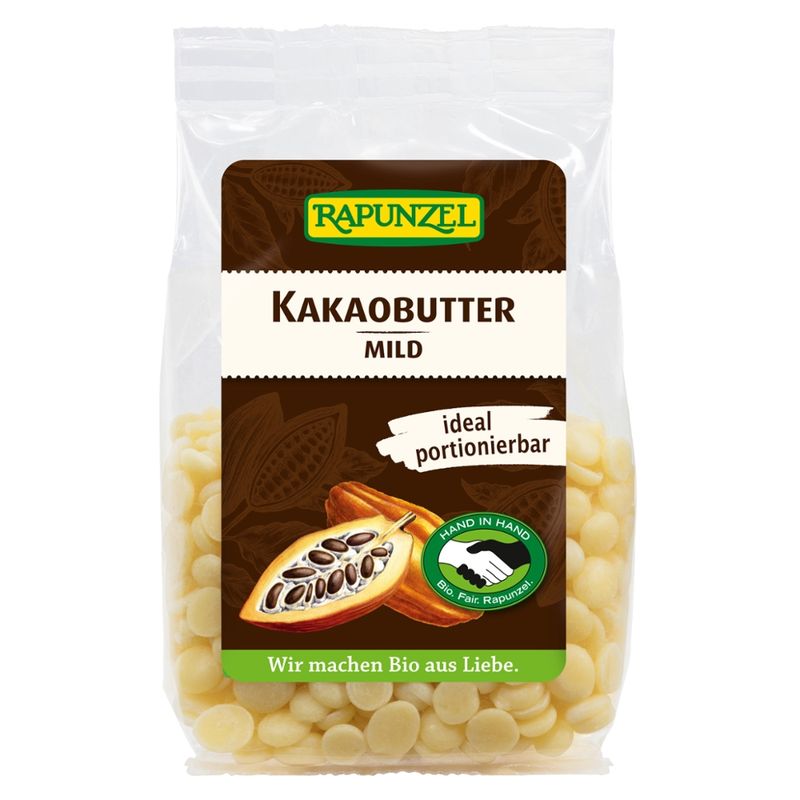 Rapunzel Kakaobutter mild - Produktbild