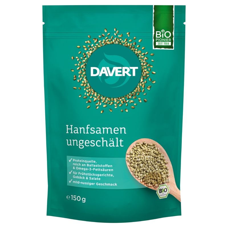 Davert Hanfsamen 150g - Produktbild
