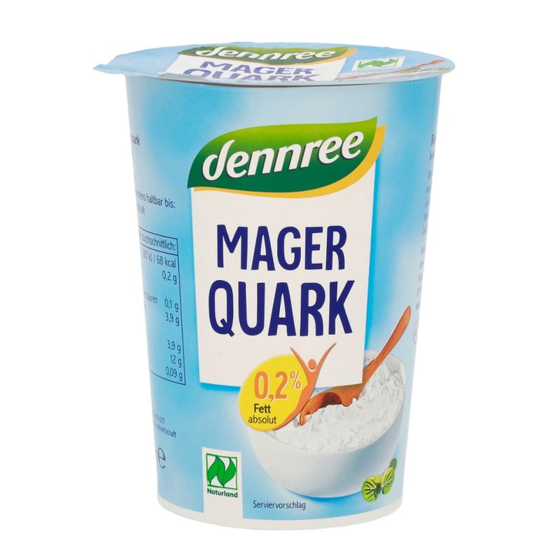 dennree Speisequark Magerstufe, 0,2% Fett absolut - Produktbild