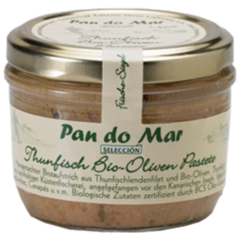 Pan do Mar Thunfisch Bio-Oliven Pastete - Produktbild