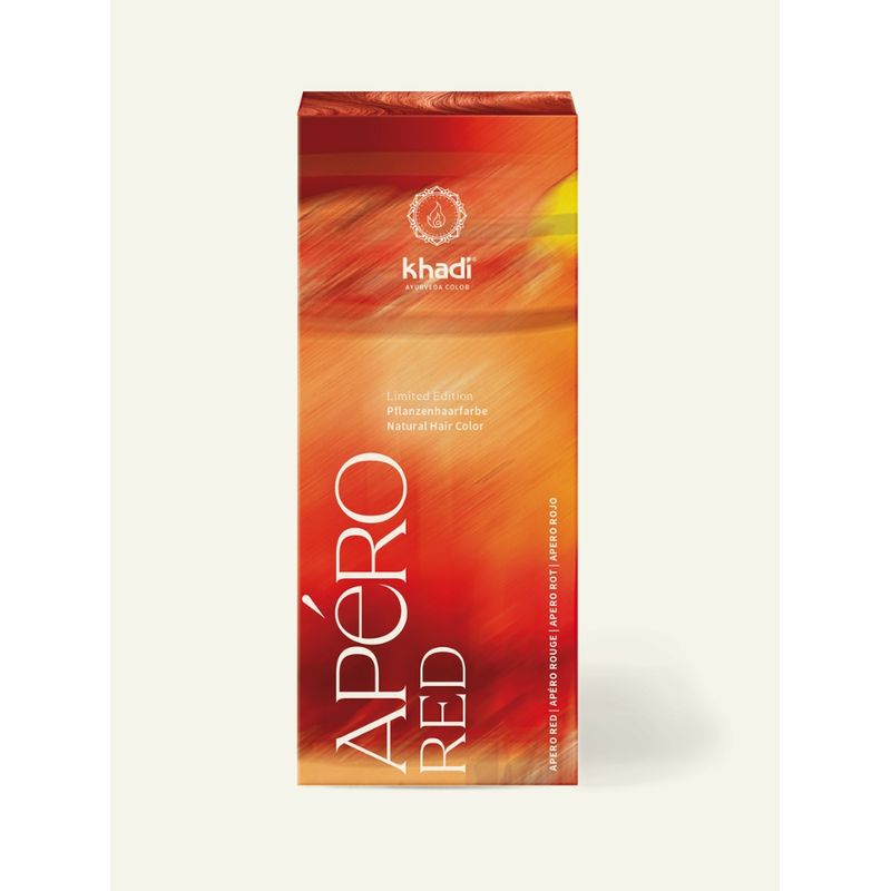 khadi Naturprodukte khadi Pflanzenhaarfarbe ApéroRed - Produktbild