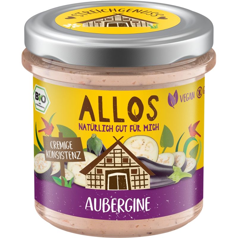 Allos Streichgenuss Aubergine - Produktbild