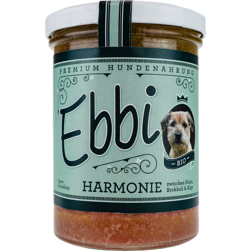 Wuff & Mau Heimtiernahrung  Ebbi Bio Harmonie Hundefutter 400g - Produktbild