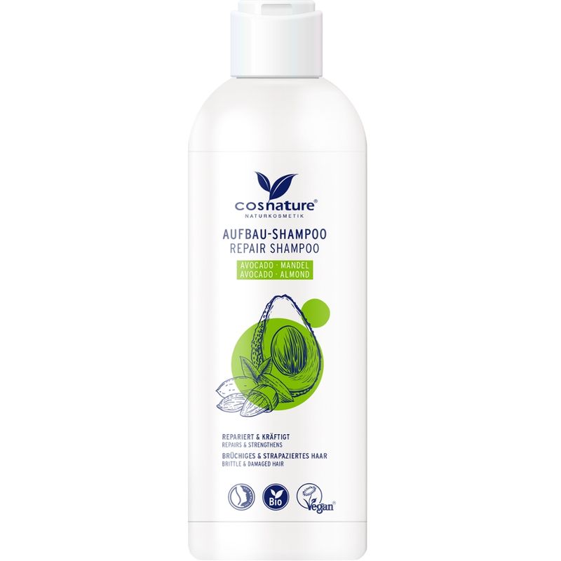 Cosnature  Aufbau-Shampoo Avocado & Mandel 250 ml - Produktbild
