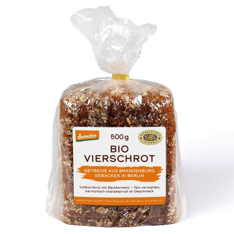 Märkisches Landbrot Vierschrot 500g - Produktbild