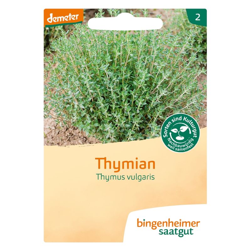 Bingenheimer Saatgut Thymian - Kräuter (Saatgut) - Produktbild