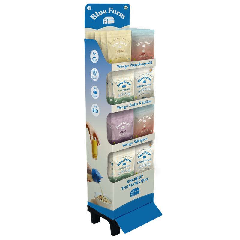 Blue Farm Blue Farm Regaldisplay mit USPs für bis zu 40 Produkte - Produktbild