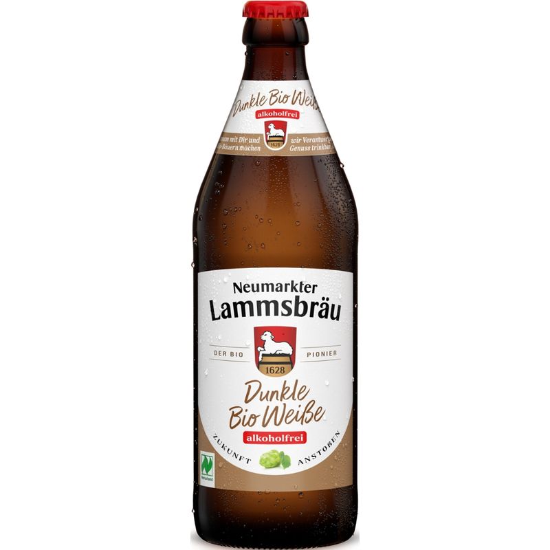 Neumarkter Lammsbräu Lammsbräu Dunkle Weiße alk.frei (Bio) - Produktbild