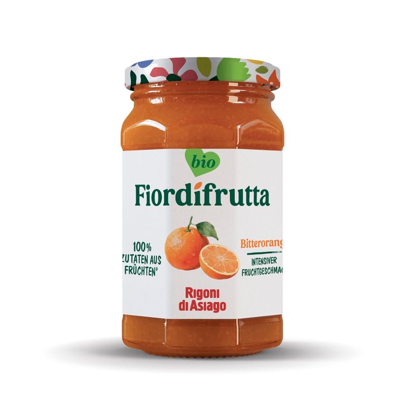 Rigoni di Asiago S.R.L.  Fiordifrutta Bio Bittere Orange-Aufstrich - Produktbild