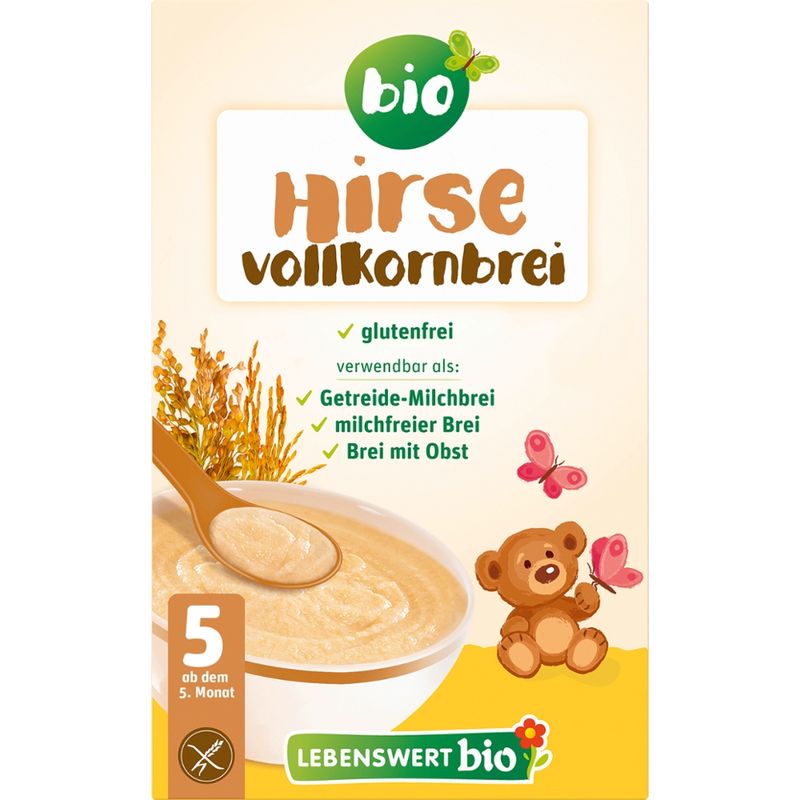 Lebenswert bio Hirse Vollkornbrei - Produktbild