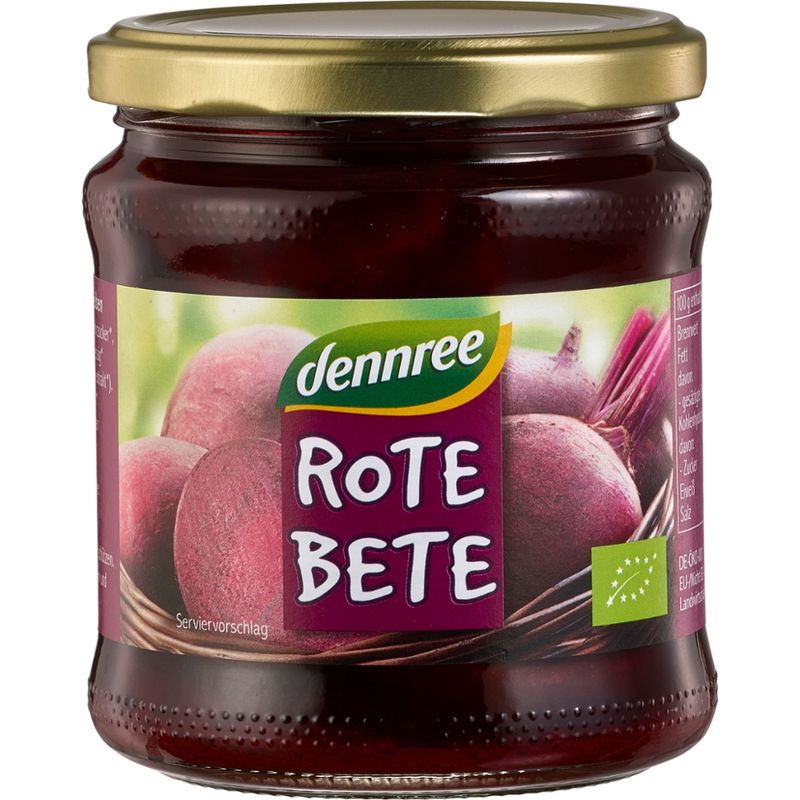 dennree Rote Bete in Scheiben - Produktbild