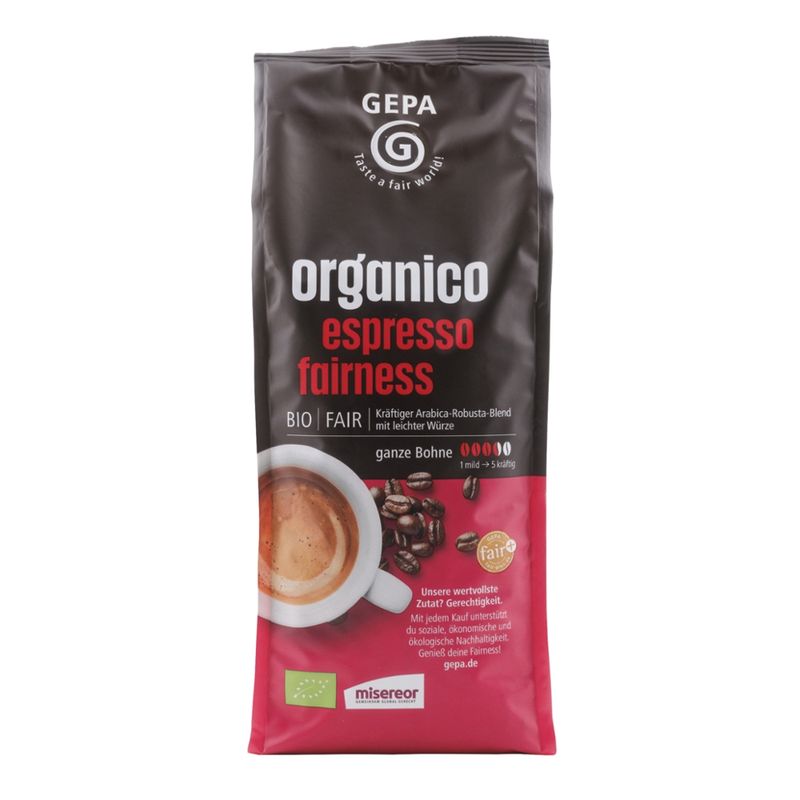 GEPA - The Fair Trade Company Bio organico espresso fairness - Produktbild