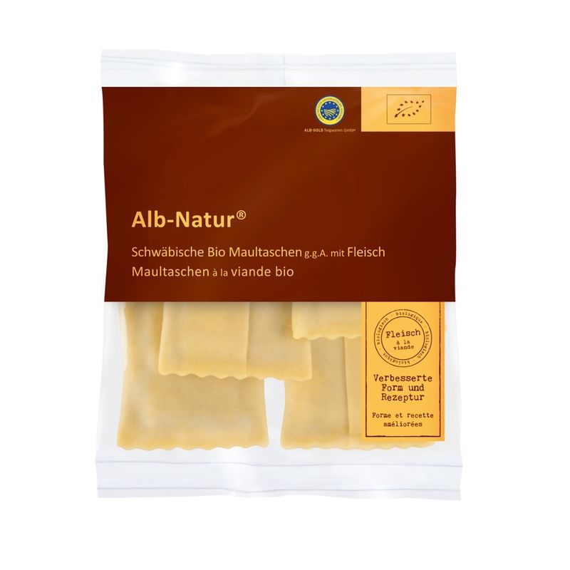 Alb-Natur® Schwäbische Maultaschen mit Fleischfüllung g.g.A. - Produktbild