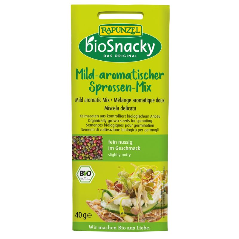 Rapunzel Mild-aromatischer Sprossen-Mix bioSnacky - Produktbild