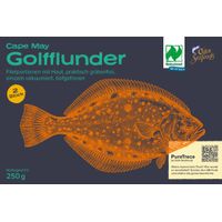 Naturland Wildfisch Golfflunder Filetportionen 250g - Produktbild