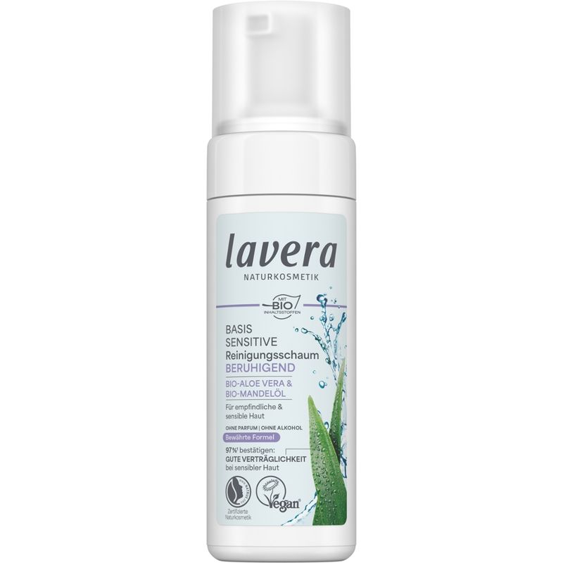 lavera Basis Sensitive Reinigungsschaum - Produktbild