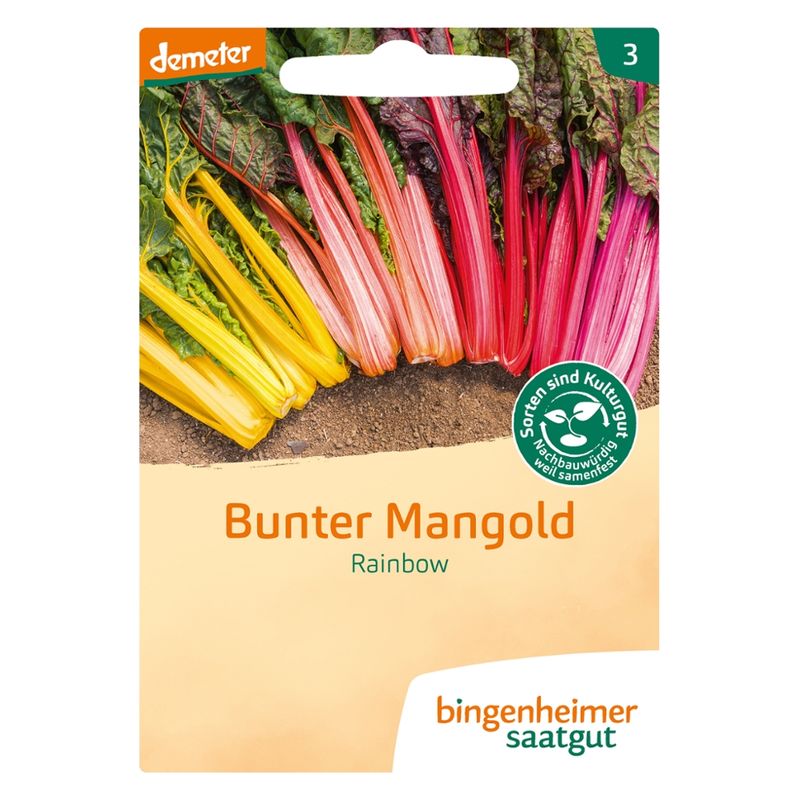 Bingenheimer Saatgut Rainbow - Mangold (Saatgut) - Produktbild
