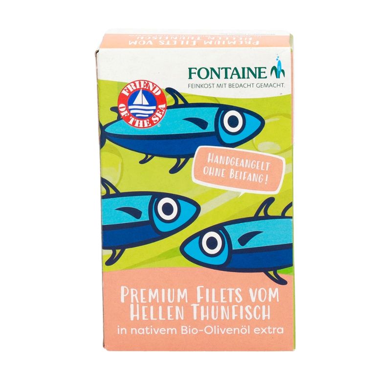 Fontaine Heller Thunfisch in Bio-Olivenöl - Produktbild