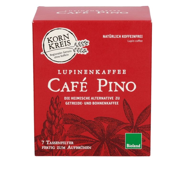 KORNKREIS Café Pino Tassenfilter - Lupinenkaffee zum fertig Aufbrühen - Produktbild