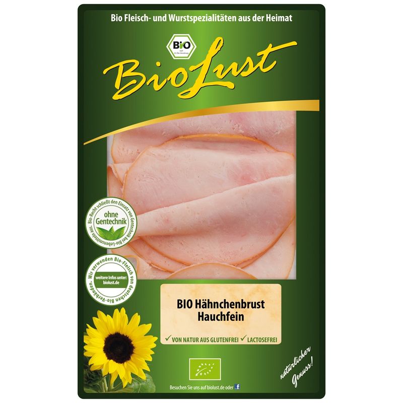 Biolust Bio Hähnchenbrust, hauchfein - Produktbild
