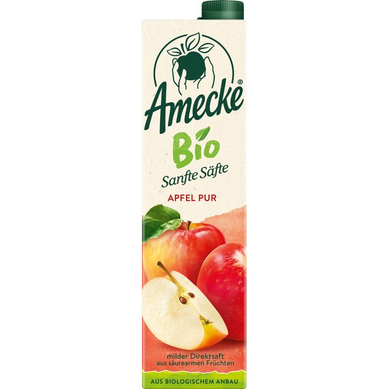 Amecke  Amecke Bio Sanfte Säfte Apfel pur - Produktbild
