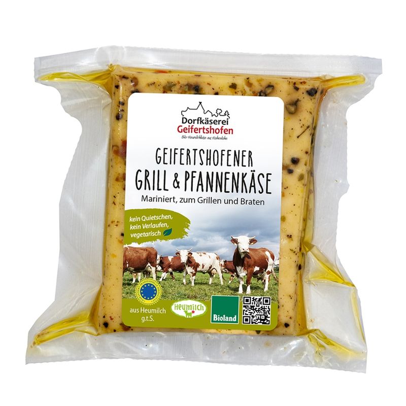 Dorfkäserei Geifertshofen Grill- & Pfannenkäse mariniert - Produktbild