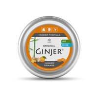 Original GINJER® Ingwerpastillen Orange von Lemon Pharma, Bio und Vegan - Produktbild