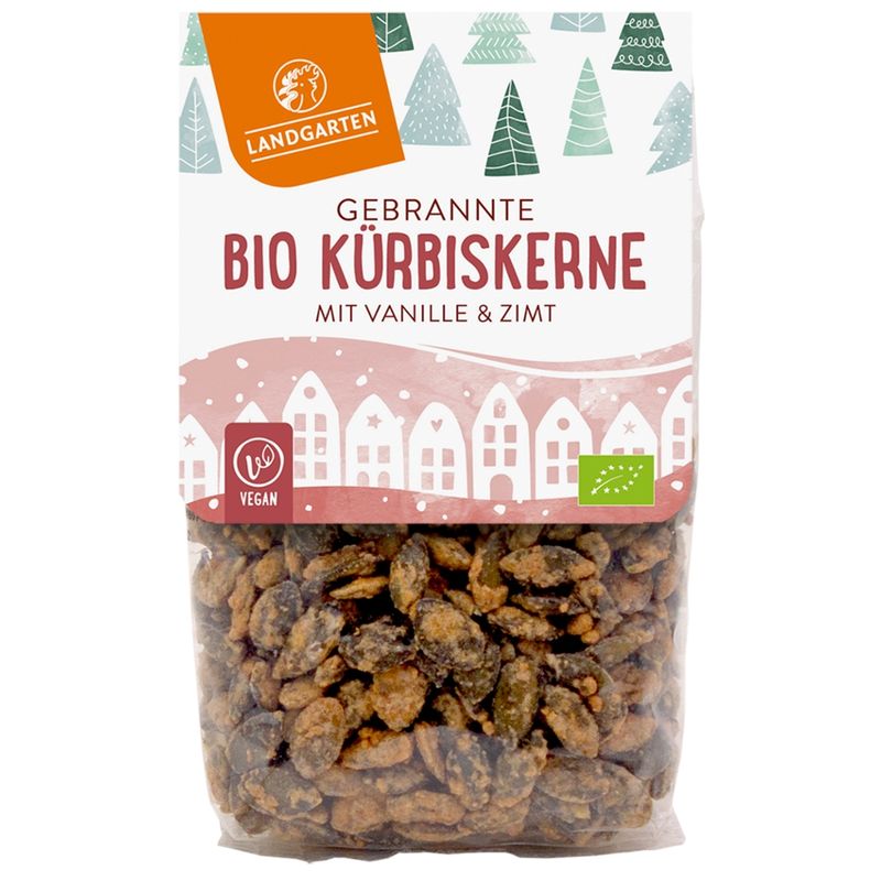 Landgarten Bio gebrannte Kürbiskerne 150g - Produktbild