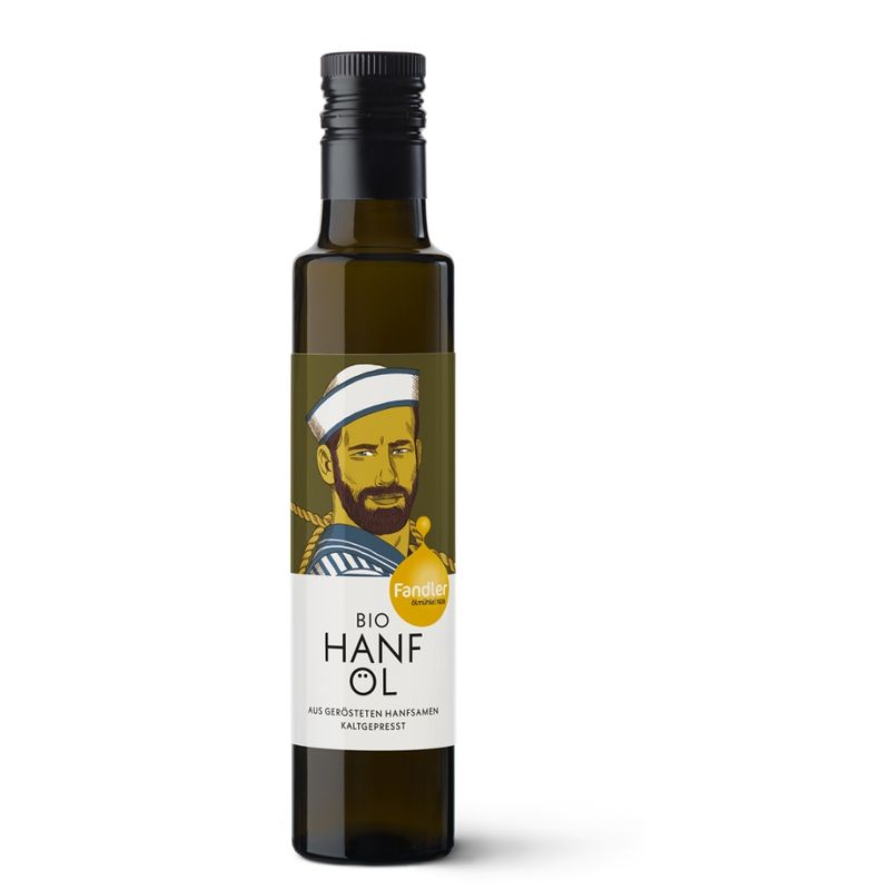 Ölmühle Fandler Fandler Bio-Hanföl kaltgepresst, 500 ml - Produktbild